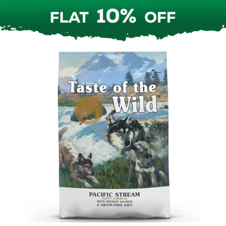 Taste of the Wild Pacific Stream Puppy Food – A Grain-Free Diet With Smoked Salmon Formula