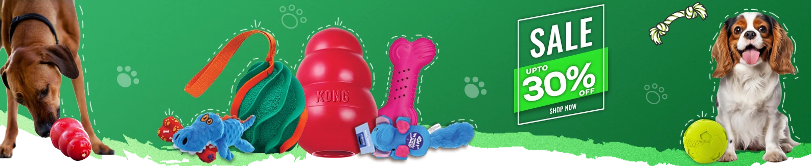 Dog treats banner