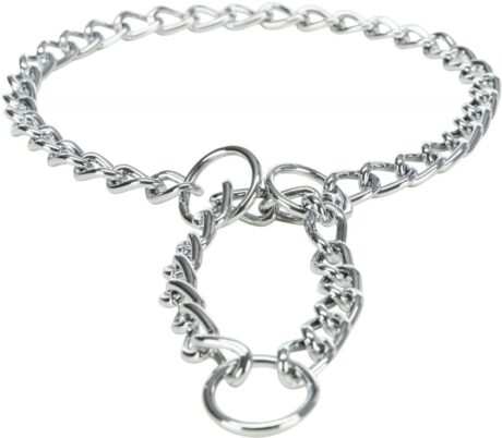 Trixie Stop-The-Pull chain collar single row
