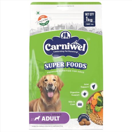 Carniwel Superfood Large Breed Adult Dry Dog Food Upto 75kg