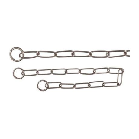 Trixie Long link choke chain stainless steel 23 inch /4.0 mm