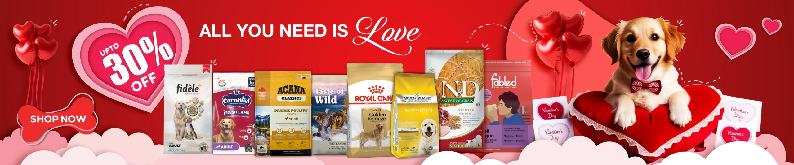 cat food banner