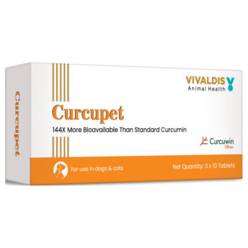 Vivaldis Curcupet (Curcumin) for Dogs & Cats (pack of 30 tablets) | Club of Tails