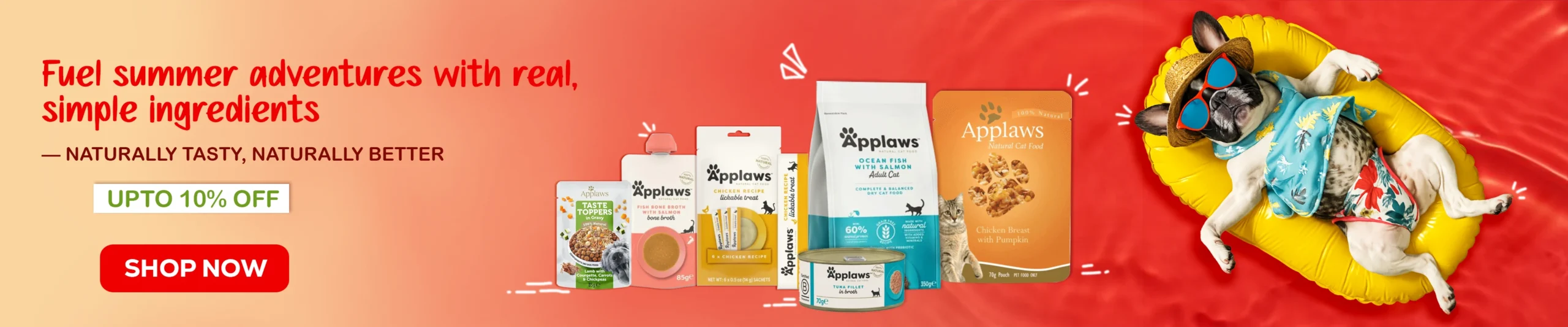 Dog food banner