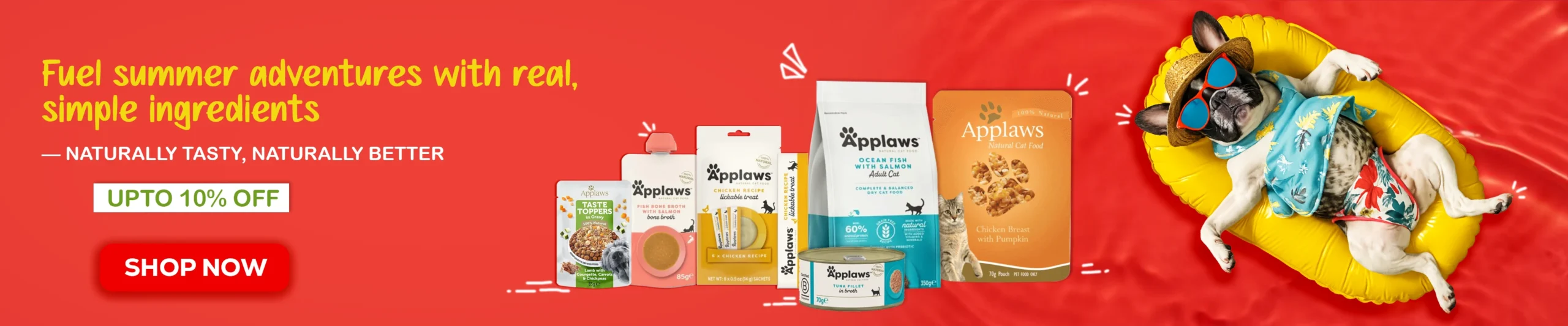Dog food banner