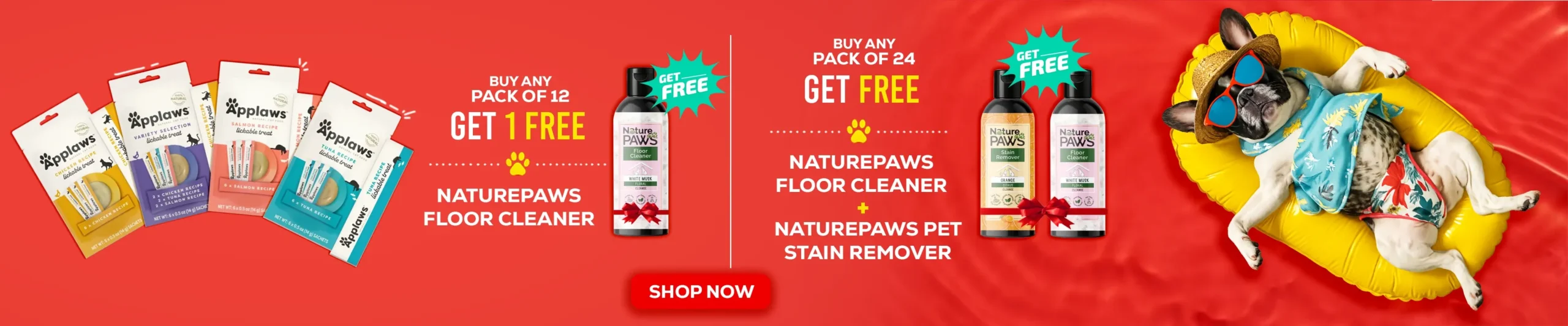 Dog food banner