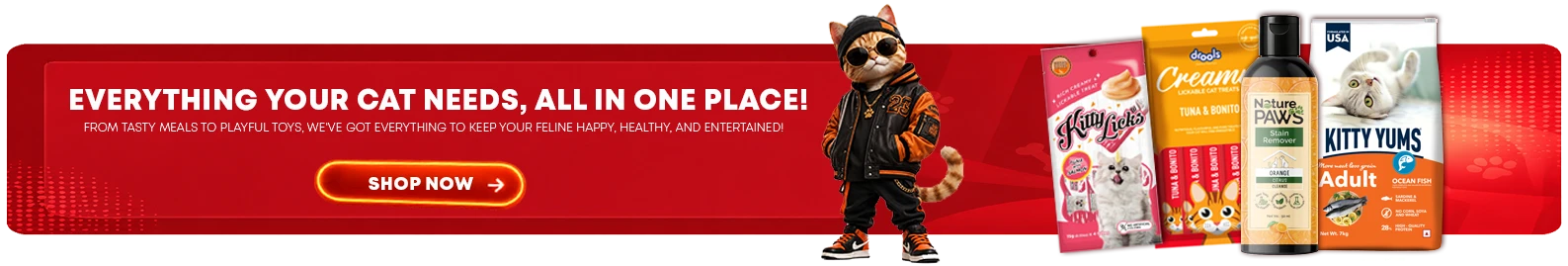 Dog treats banner