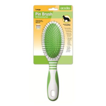 Andis Pin Brush - Large, Lime Green - additional view