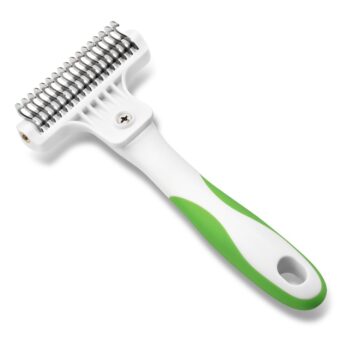 Andis Deshedding Tool - Lime Green - front view