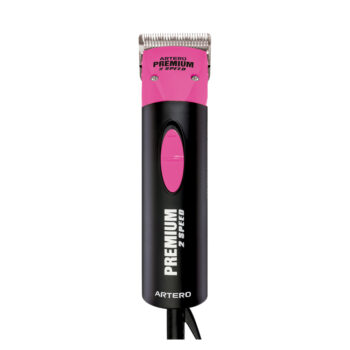 Artero Premium 2-Speed Professional Clipper - Pink, front view