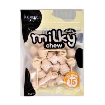 Dogaholic Milky Chew Bone Style 15 Pieces package front